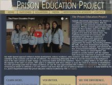 Tablet Screenshot of prisoneducationproject.org